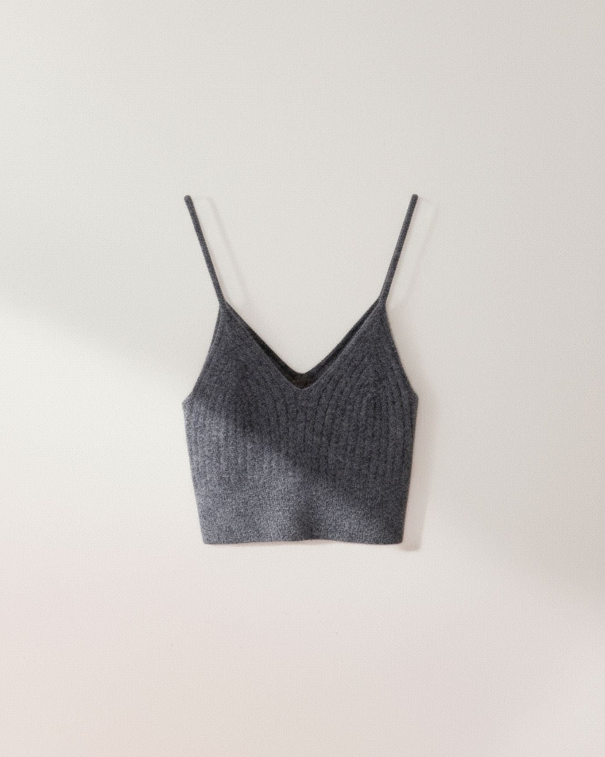 Lightweight Pure Cashmere Knitted Layering Vest Top – view 2