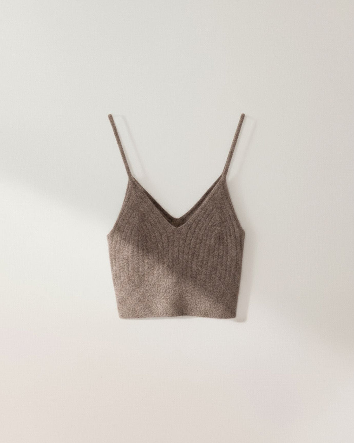 Lightweight Pure Cashmere Knitted Layering Vest Top – view 3