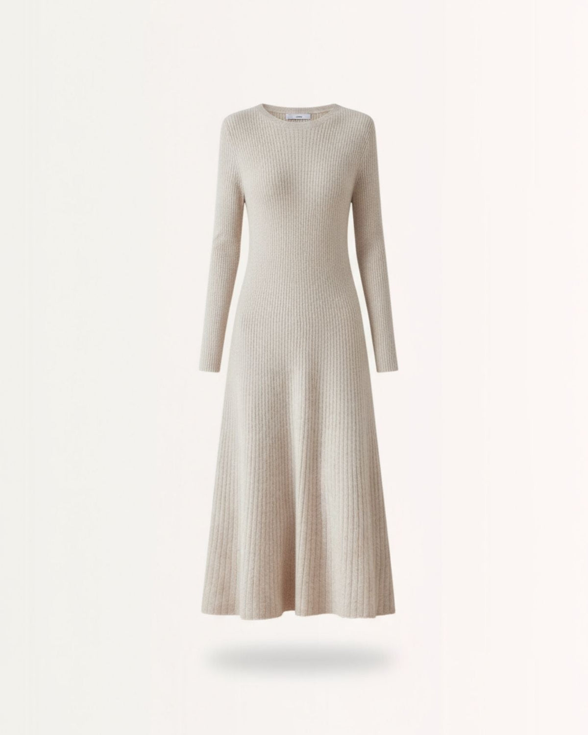 Old Money Style Wool Dress with Classic Silhouette – view 5