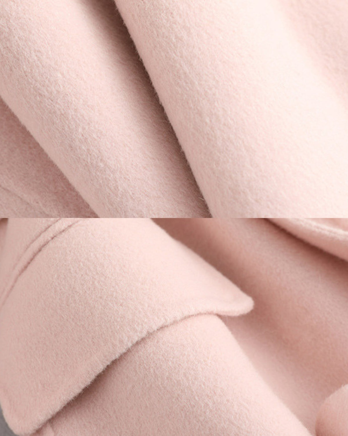 Hamptons Long Wool Cashmere Coat with Embellished Collar – view 5