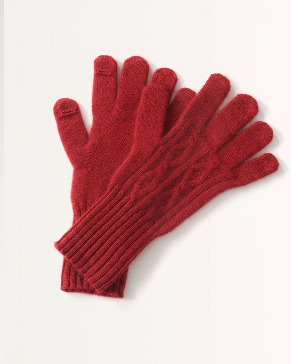 Thick Windproof Pure Cashmere Gloves with Snug Fit – view 6