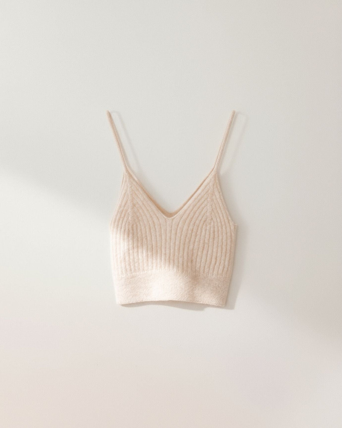 Lightweight Pure Cashmere Knitted Layering Vest Top – view 5