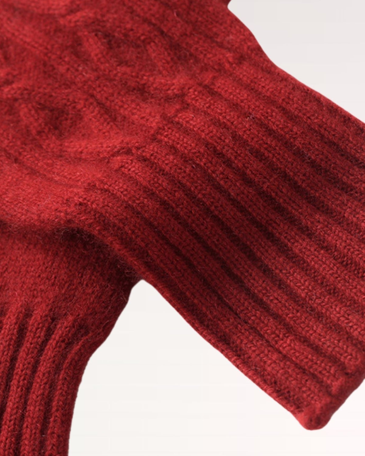 Thick Windproof Pure Cashmere Gloves with Snug Fit – view 7