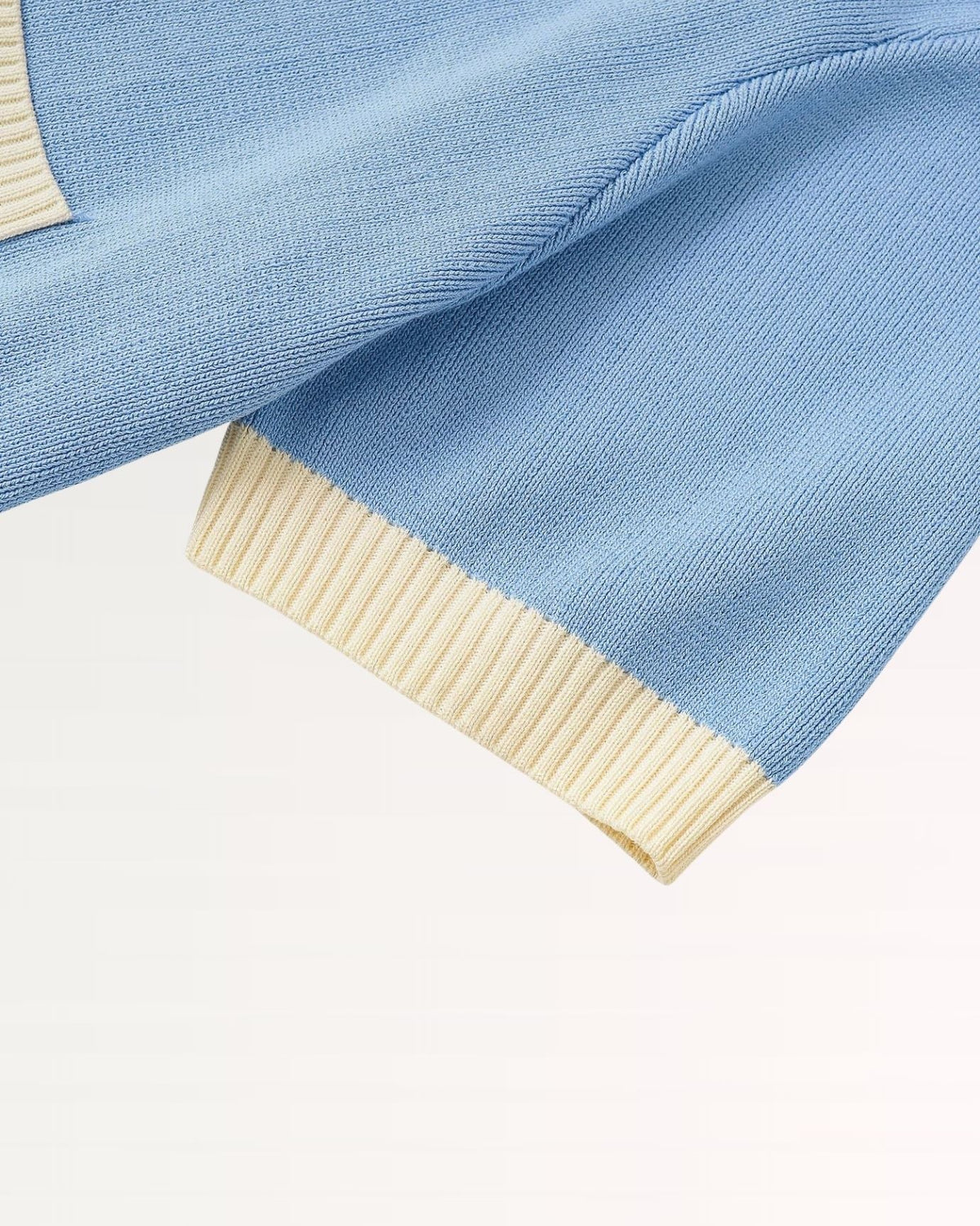 Cannes Semi-Fitted Short Sleeve Polo Shirt – Light Blue – view 6