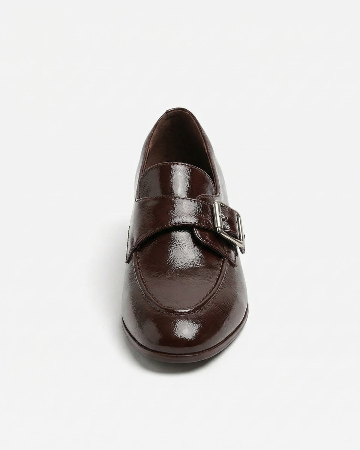 Heritage-Inspired Cowskin Leather Loafers with 3cm Heel