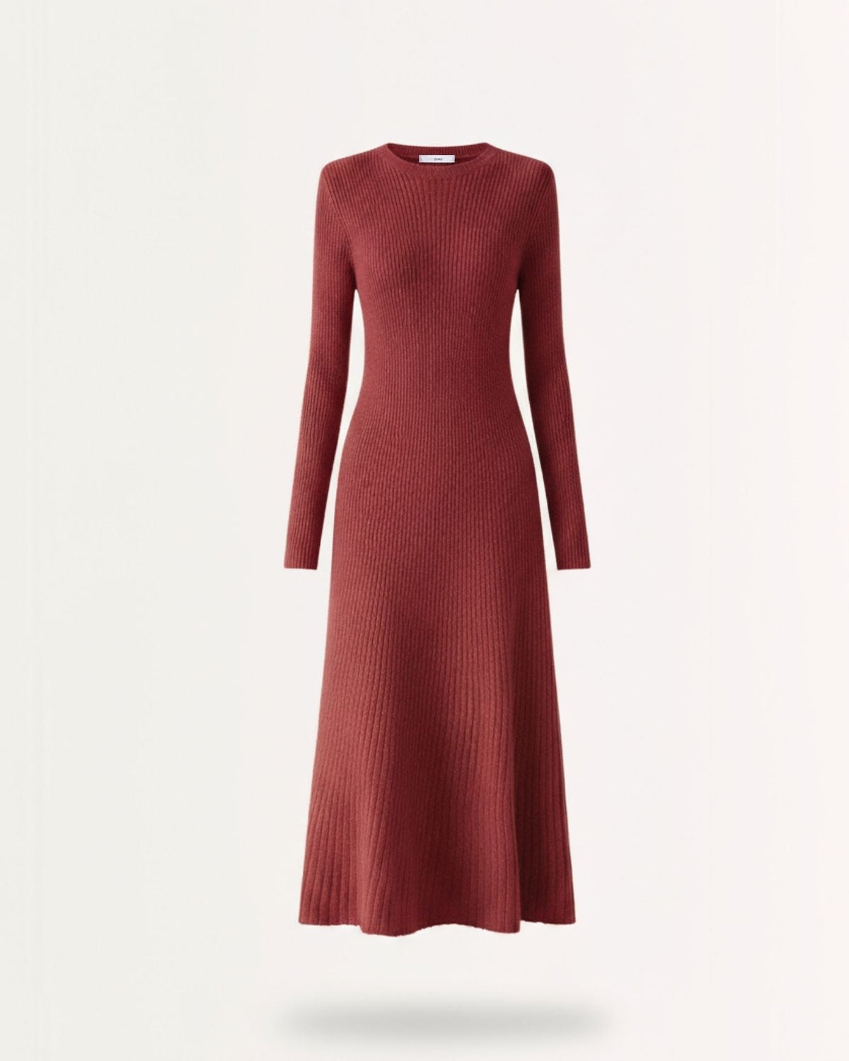 Old Money Style Wool Dress with Classic Silhouette – view 7