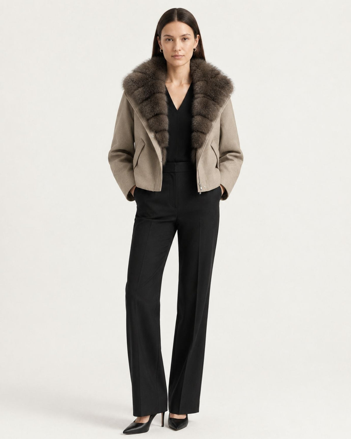 Relaxed-Fit Duck Down Coat – view 6
