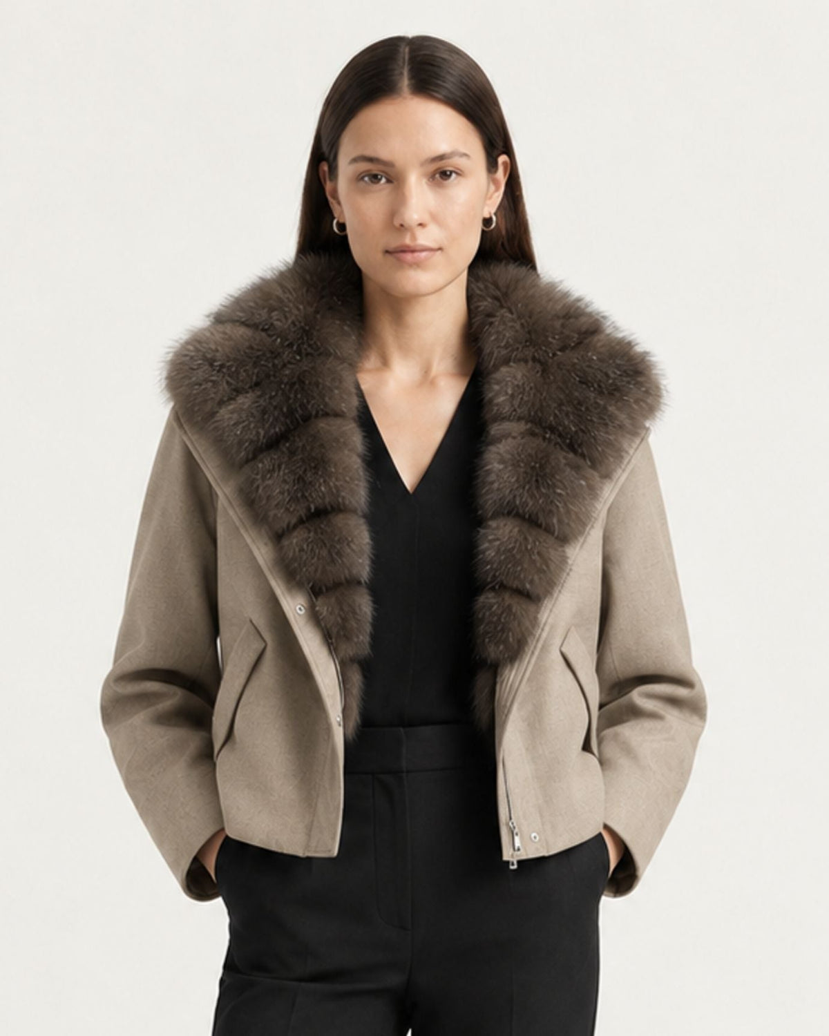 Relaxed-Fit Duck Down Coat – view 7