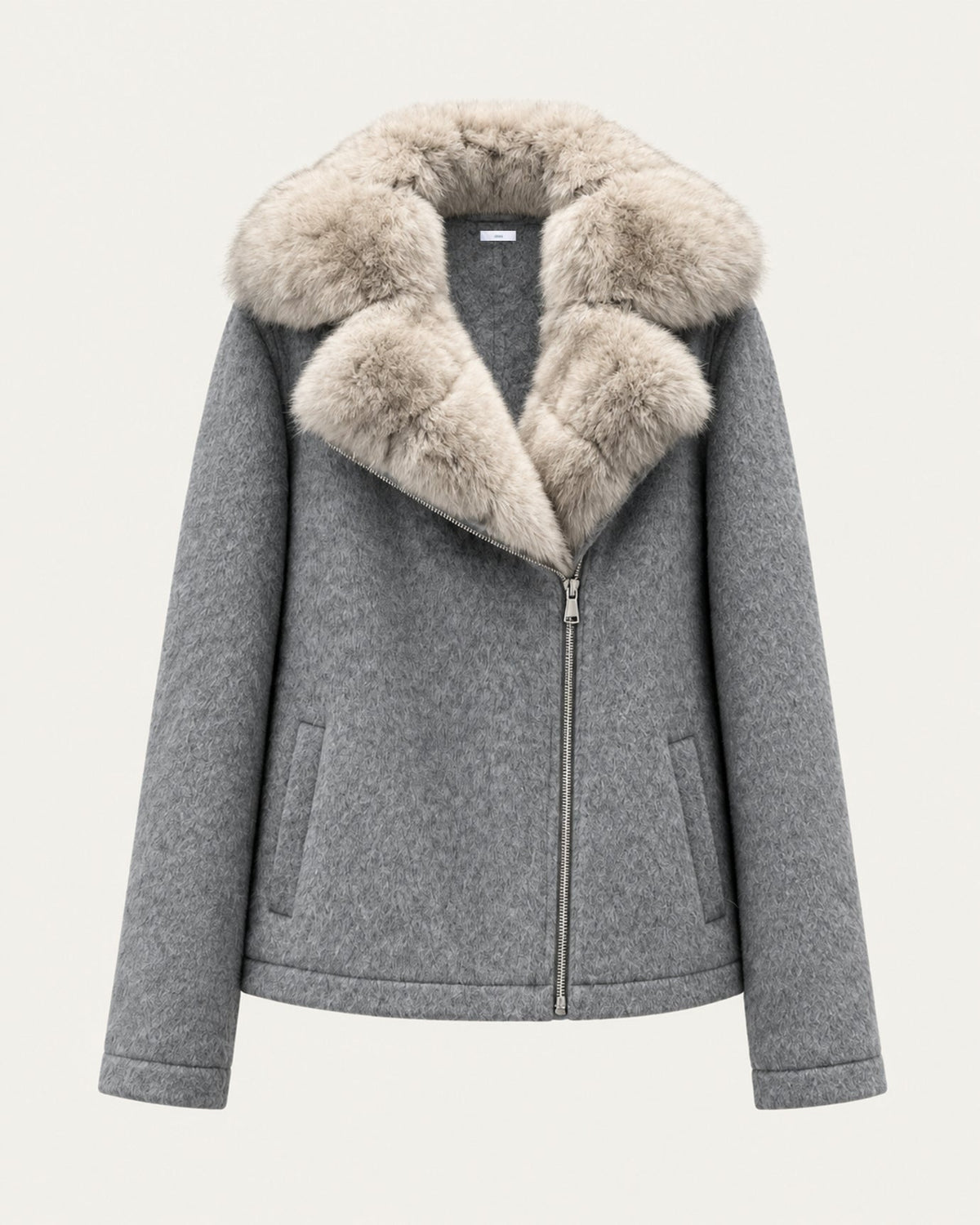 Lina Mid-Length Shearling Coat – view 10