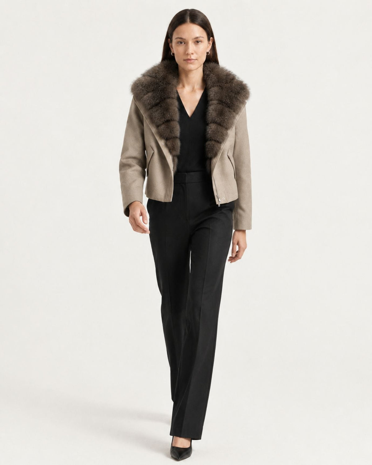 Relaxed-Fit Duck Down Coat – view 8