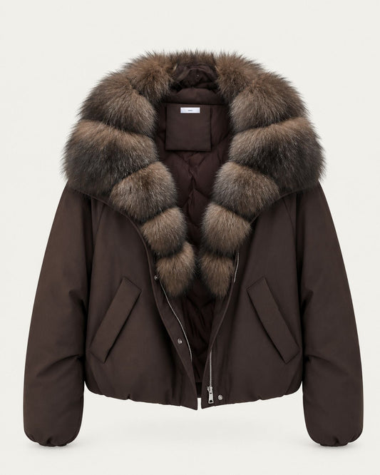 Relaxed-Fit Duck Down Coat