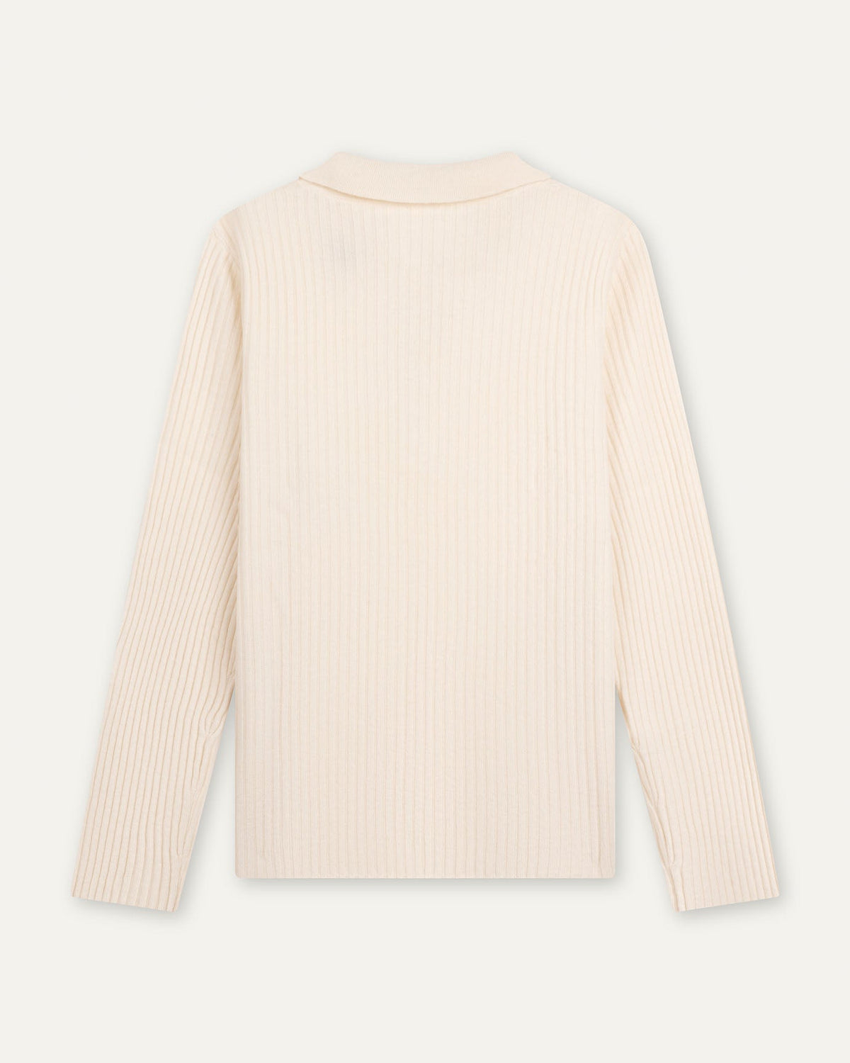 Soft Lightweight Pure Cashmere Polo Collar Top – view 4