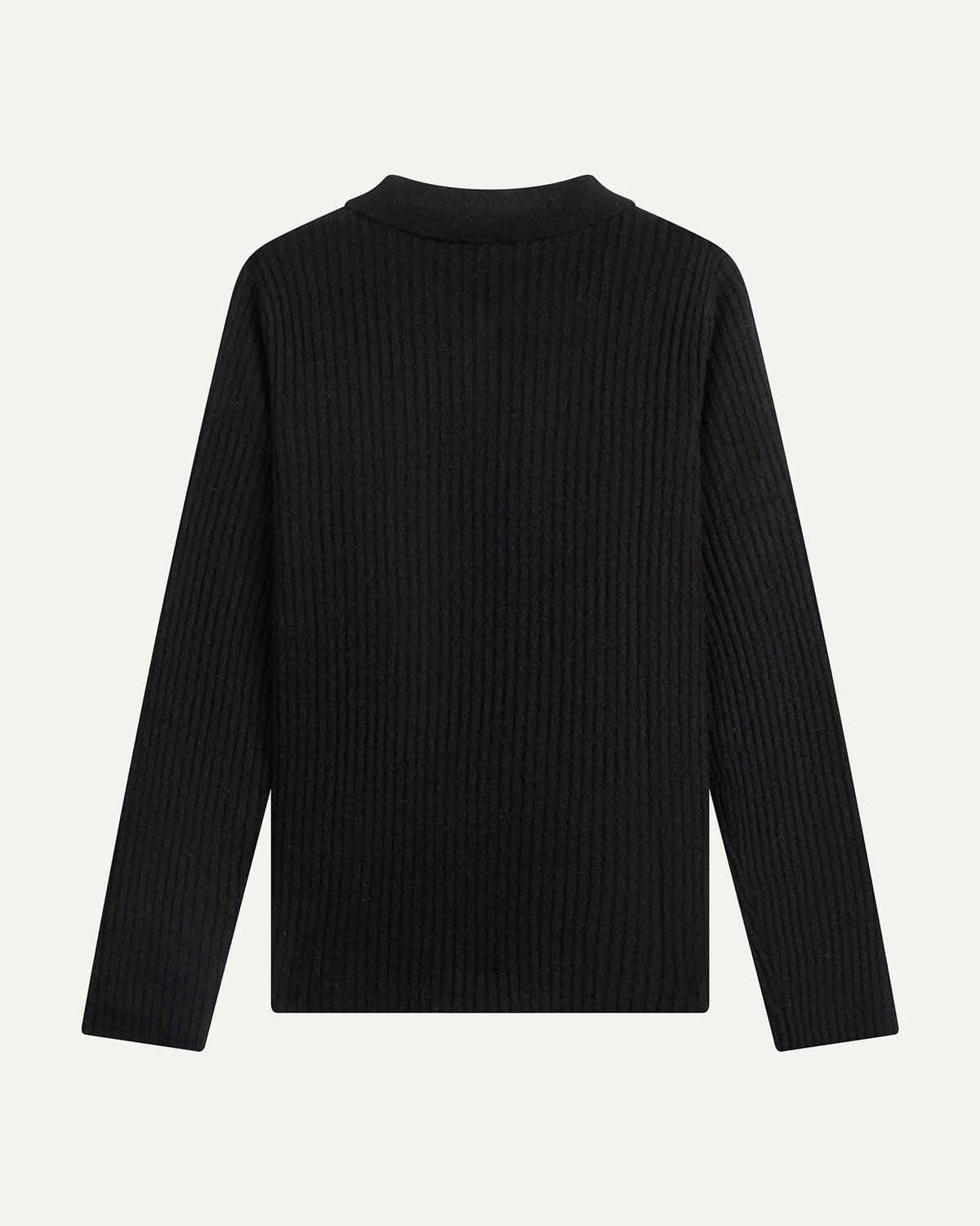 Soft Lightweight Pure Cashmere Polo Collar Top – view 18