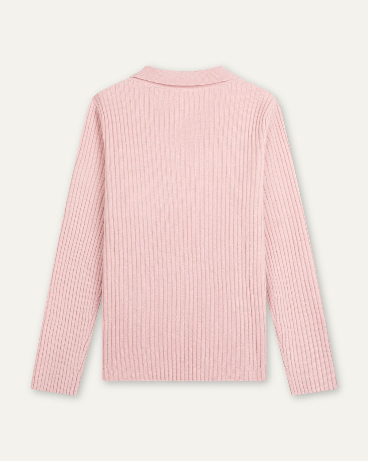 Soft Lightweight Pure Cashmere Polo Collar Top – view 10