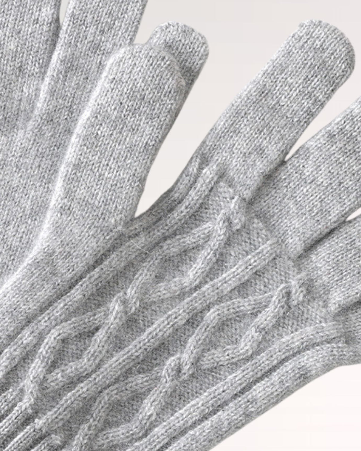 Thick Windproof Pure Cashmere Gloves with Snug Fit – view 9