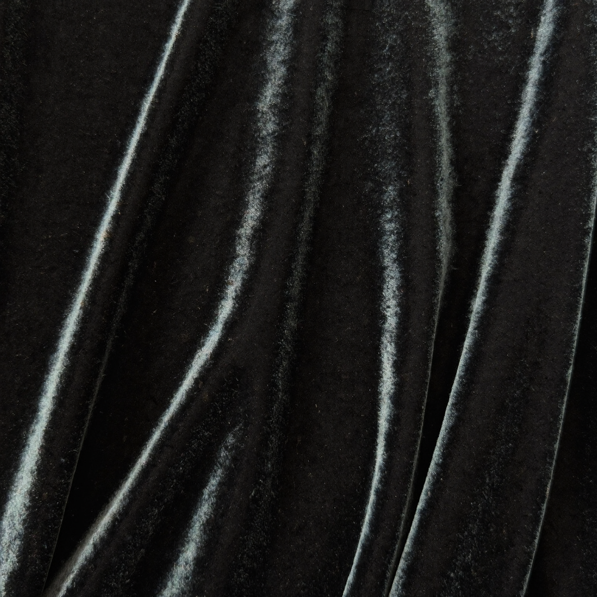 Black velvet close-up