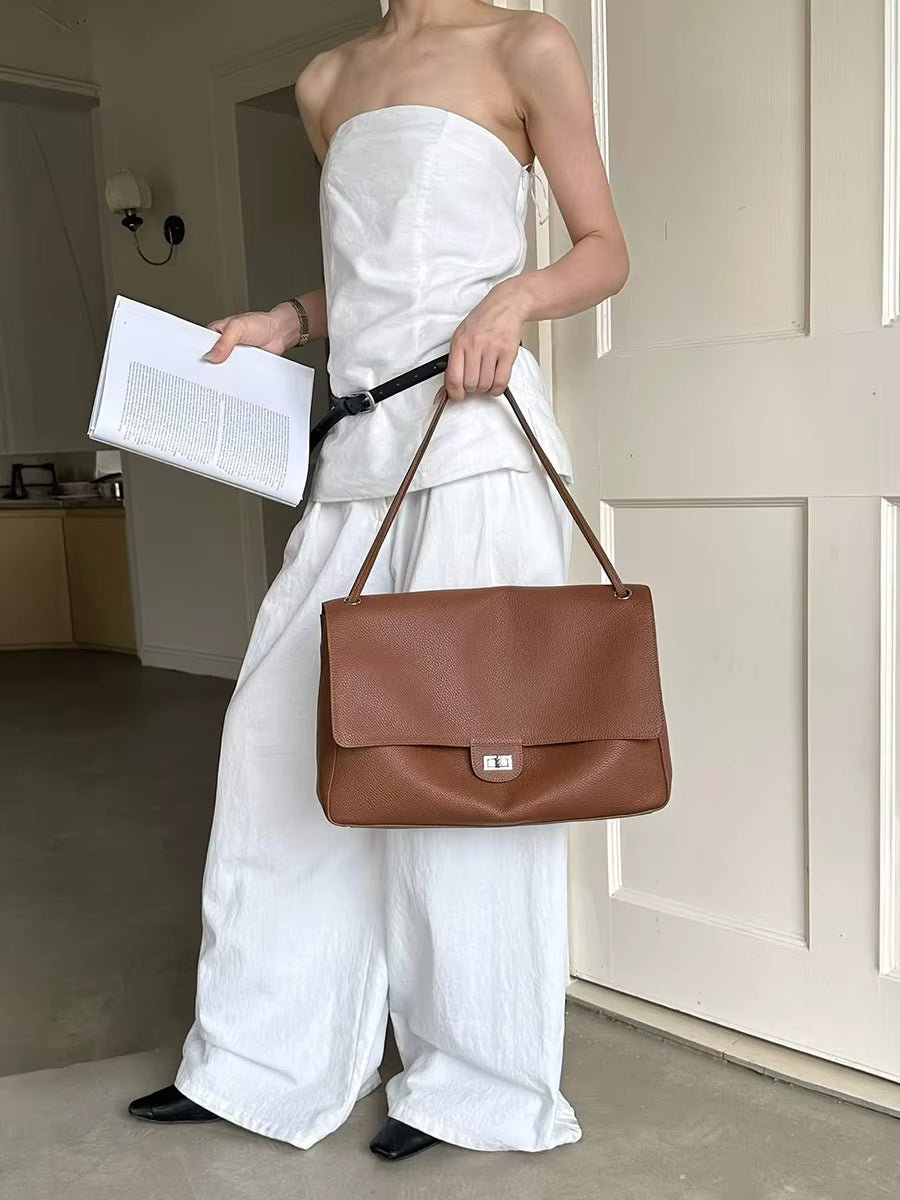 Anne Chevron Textured Crossbody Bag with Adjustable Strap