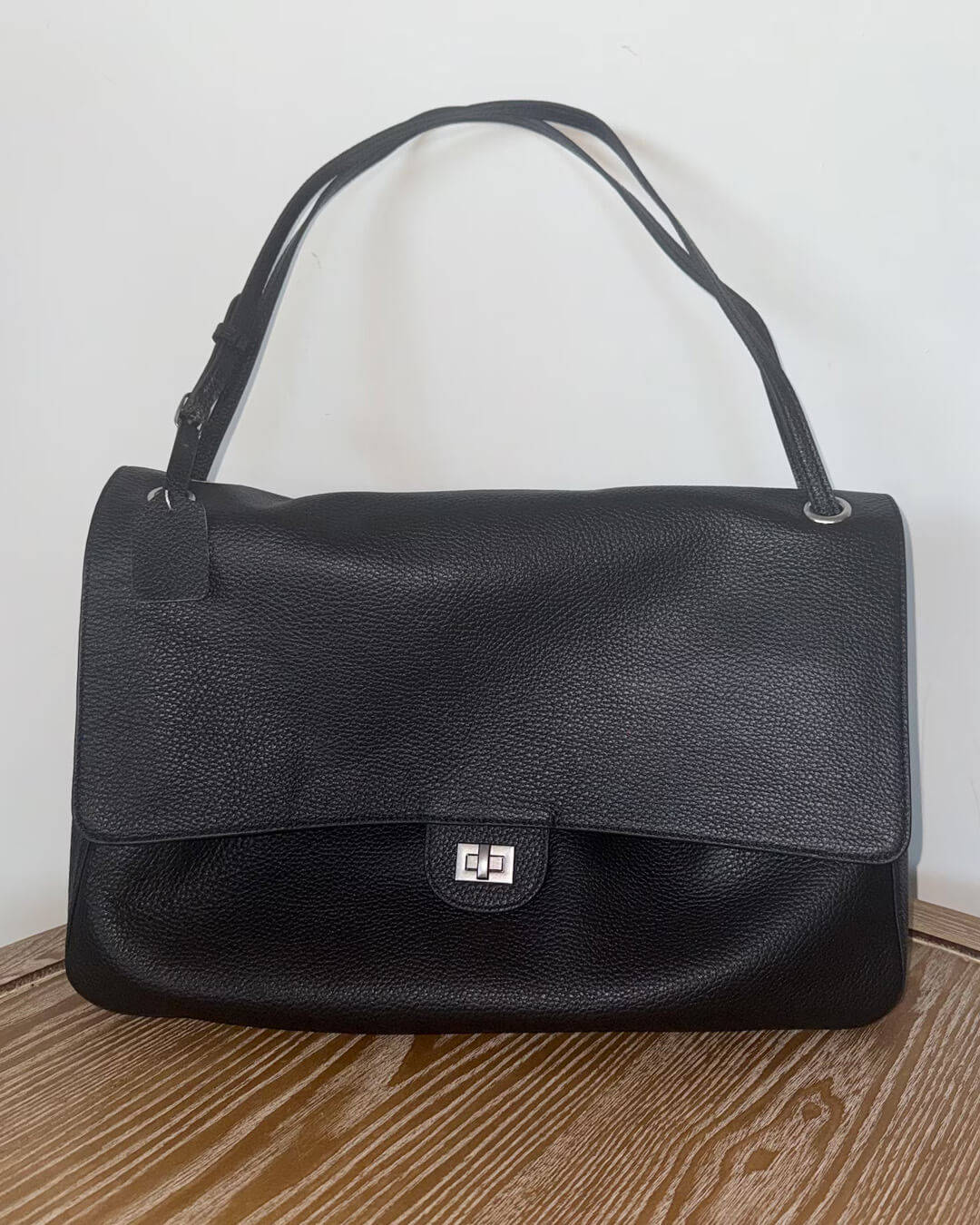 Carla Maxi Flap Vegan Leather Underarm Shoulder Bag – view 4