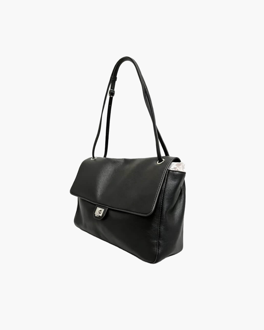 Carla Maxi Flap Vegan Leather Underarm Shoulder Bag – view 5