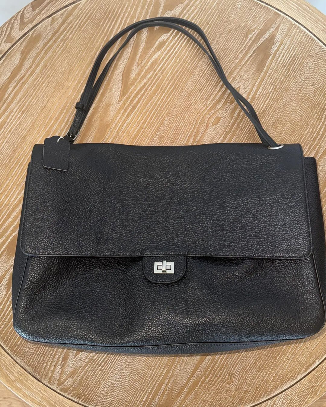 Carla Maxi Flap Vegan Leather Underarm Shoulder Bag – view 8