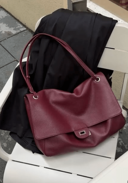 Carla Maxi Flap Vegan Leather Underarm Shoulder Bag – view 15