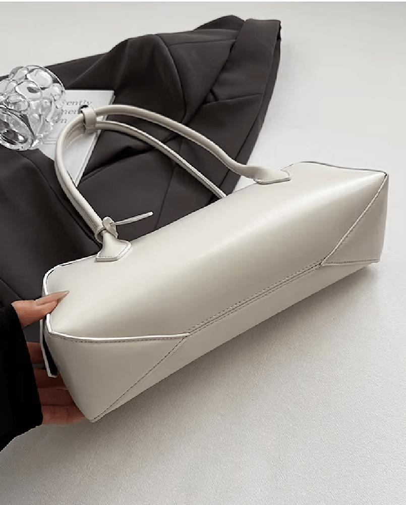 Ella Vintage-Inspired Vegan Leather Baguette Shoulder Bag – view 14