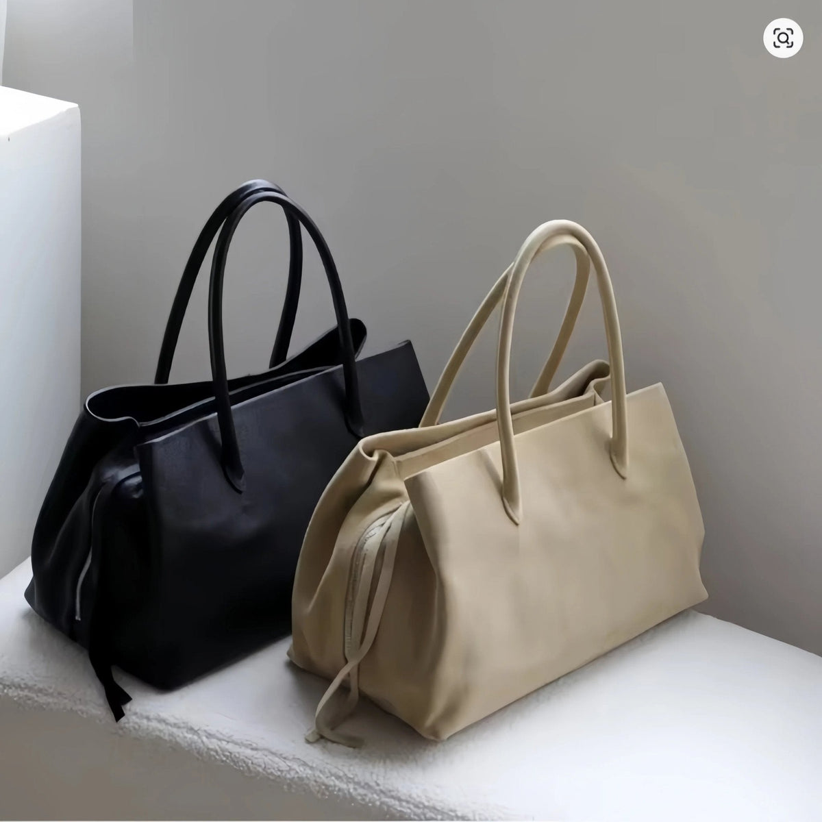 Miriam Vintage Vegan Leather Multi-Compartment Tote with Tassel – view 18