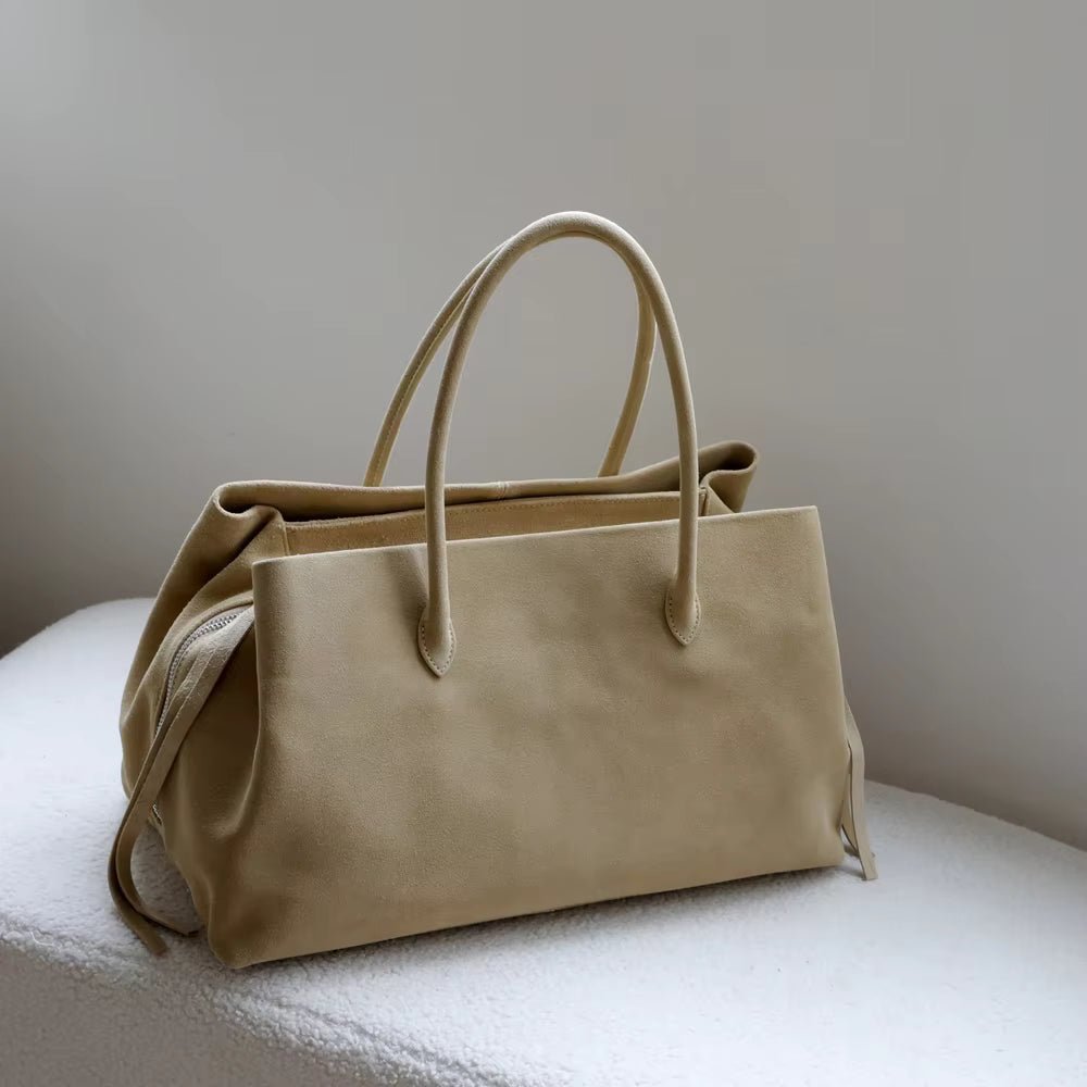 Miriam Vintage Vegan Leather Multi-Compartment Tote with Tassel – view 14
