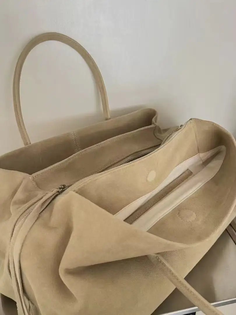 Miriam Vintage Vegan Leather Multi-Compartment Tote with Tassel – view 15