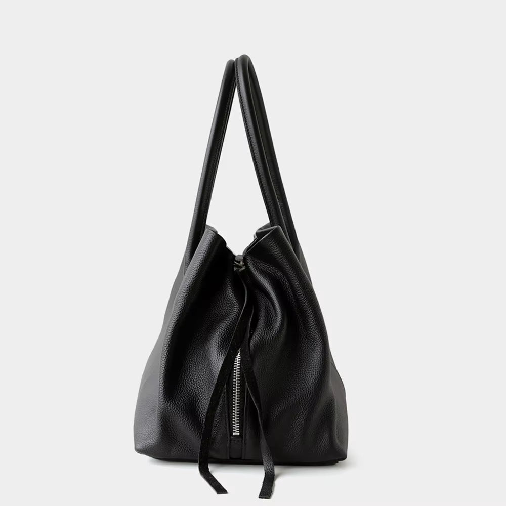 Miriam Vintage Vegan Leather Multi-Compartment Tote with Tassel – view 9