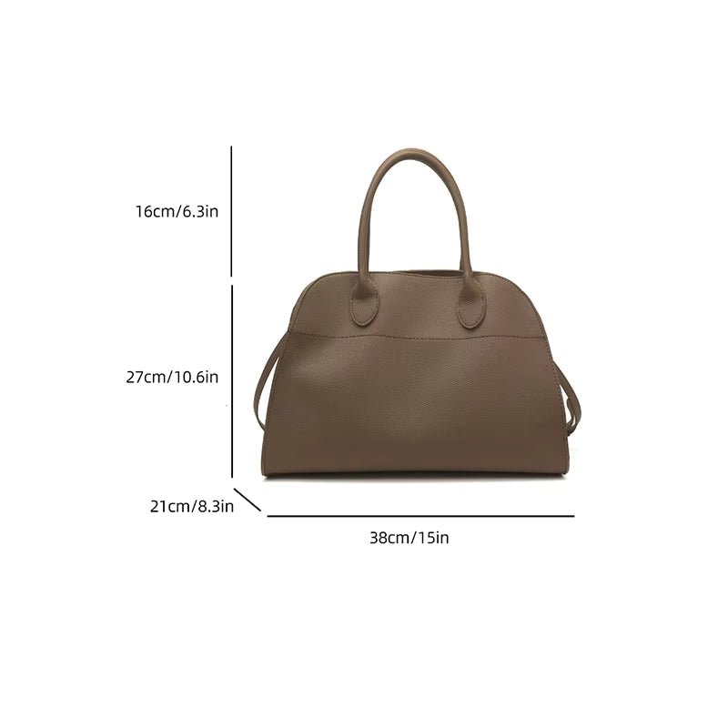 Rose Structured Large Capacity Underarm Tote Bag – view 5