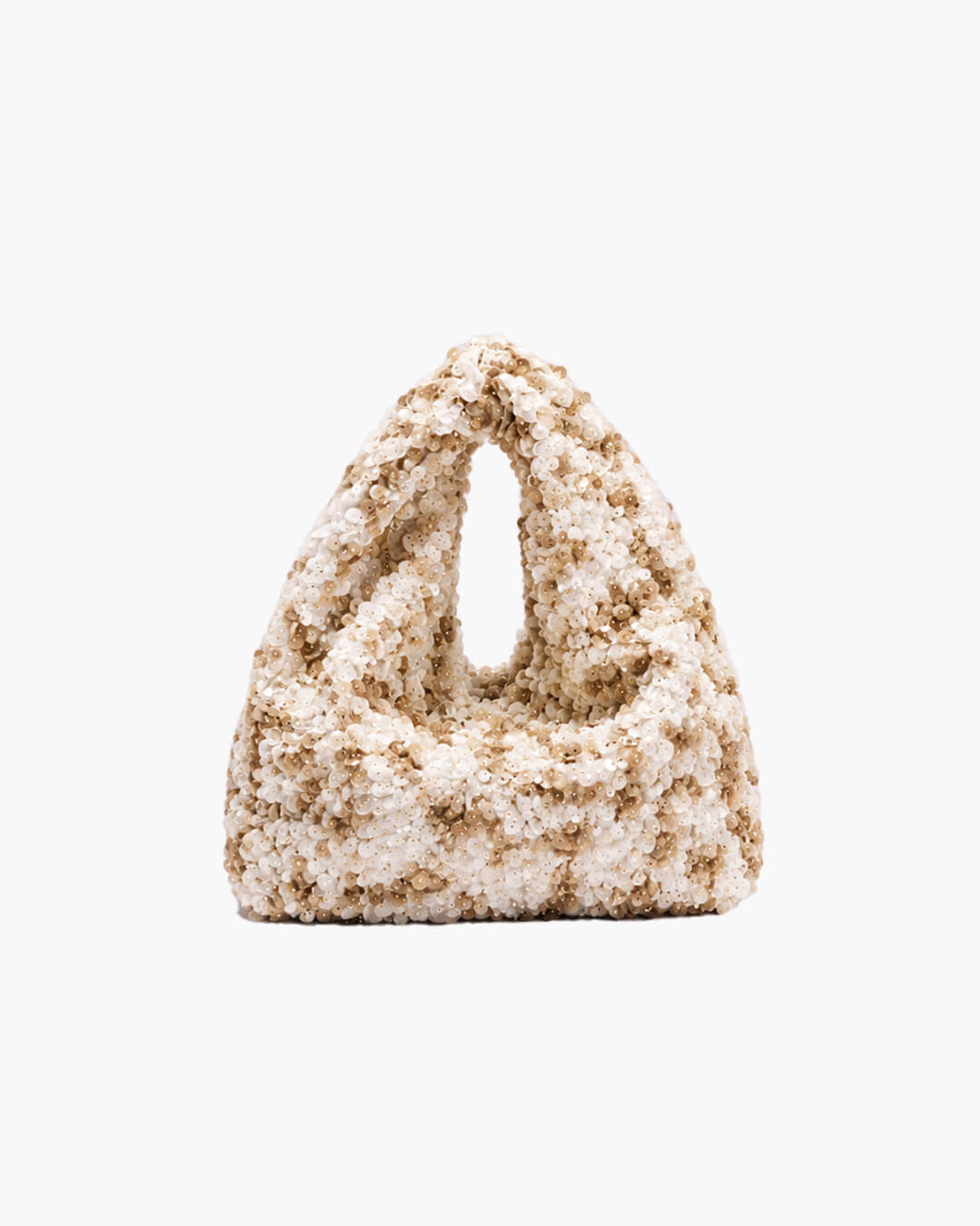 Sophia All-Over Sequin Evening Shoulder Bag with Zip – view 4
