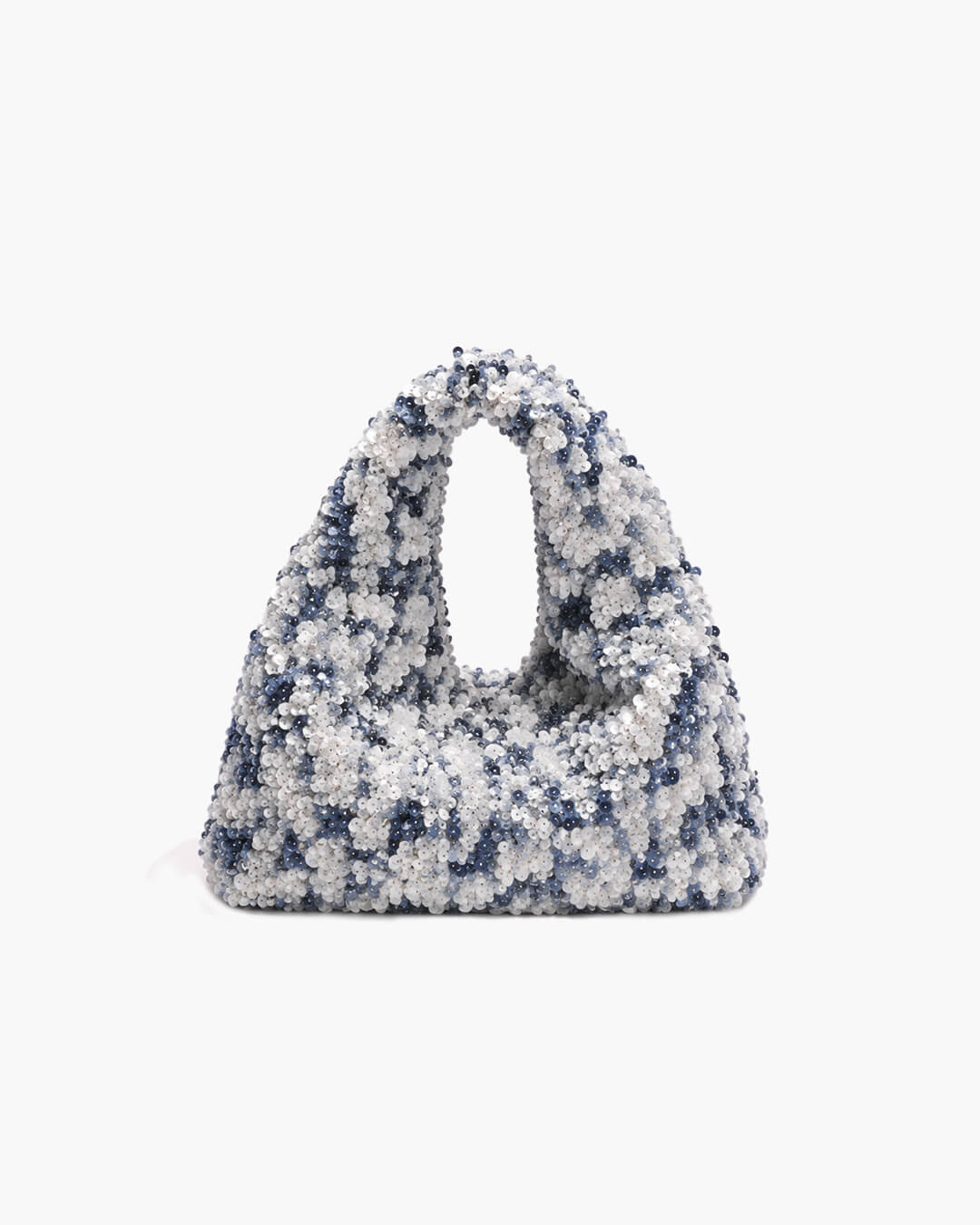 Sophia All-Over Sequin Evening Shoulder Bag with Zip – view 8