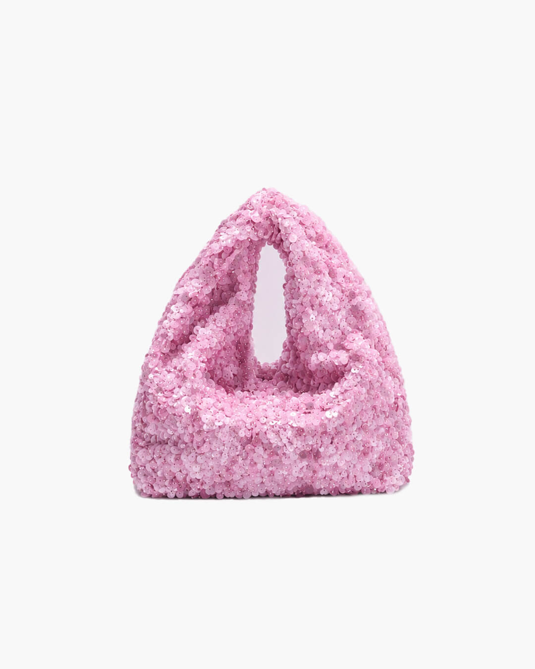 Sophia All-Over Sequin Evening Shoulder Bag with Zip – view 5