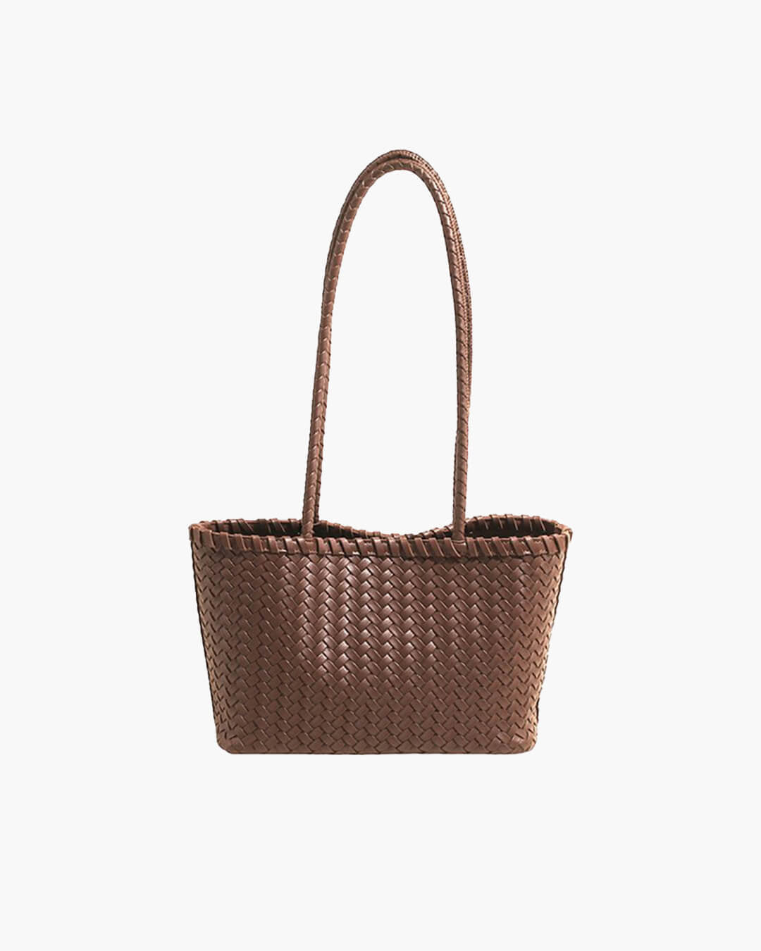 Emma Woven Tote Bag with Bead Pendant and Magnetic Closure – view 14