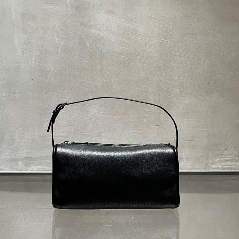 Bianca 90s-Inspired Faux Leather Mini Crossbody Bag with Zip – view 5