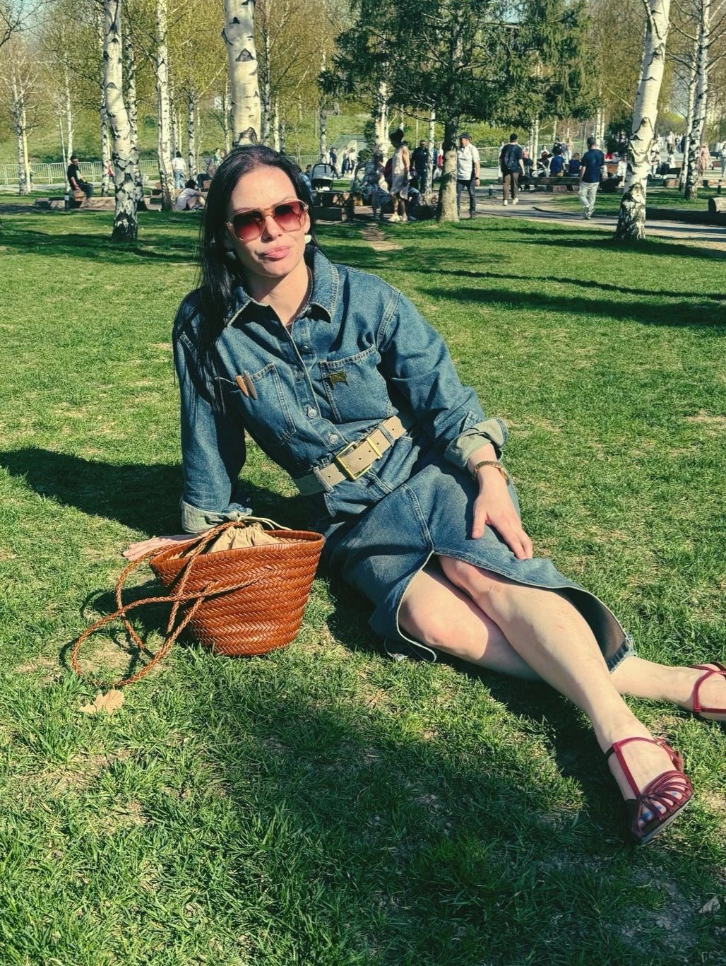 Blair Braided Vegan Leather Bucket Shoulder Bag – view 13