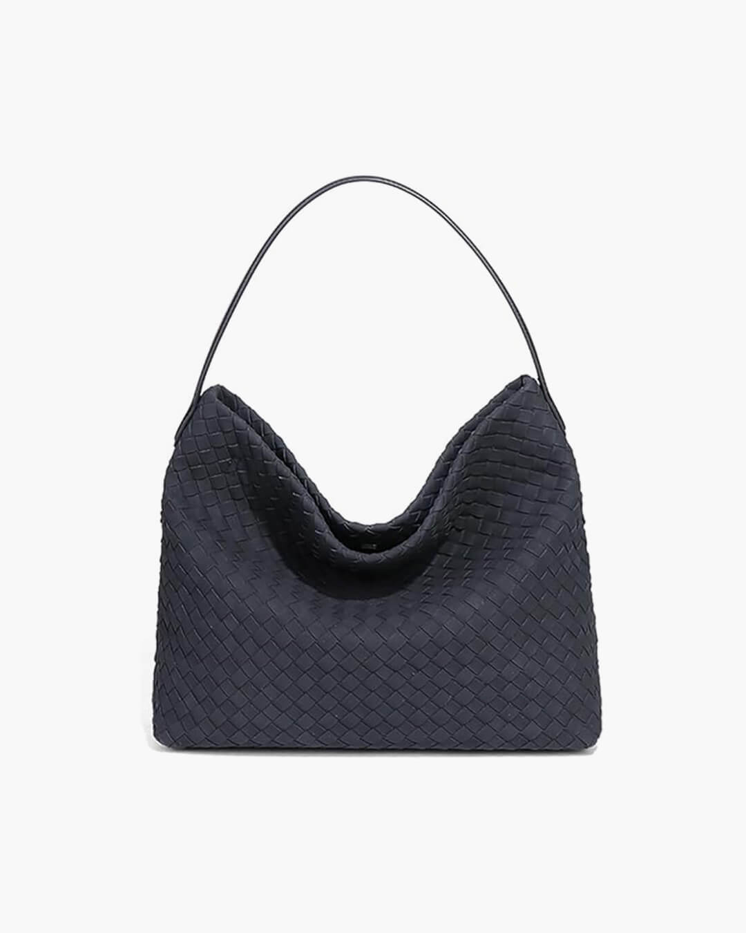 Marceline Structured Faux Suede Open-Top Tote Bag