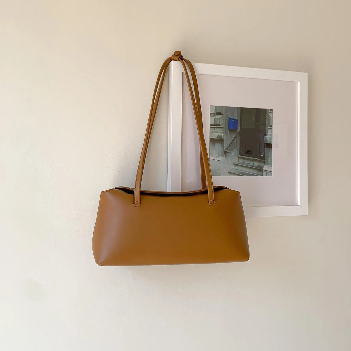 Bianca Plush Pillow PU Leather Shoulder Tote Bag – view 5