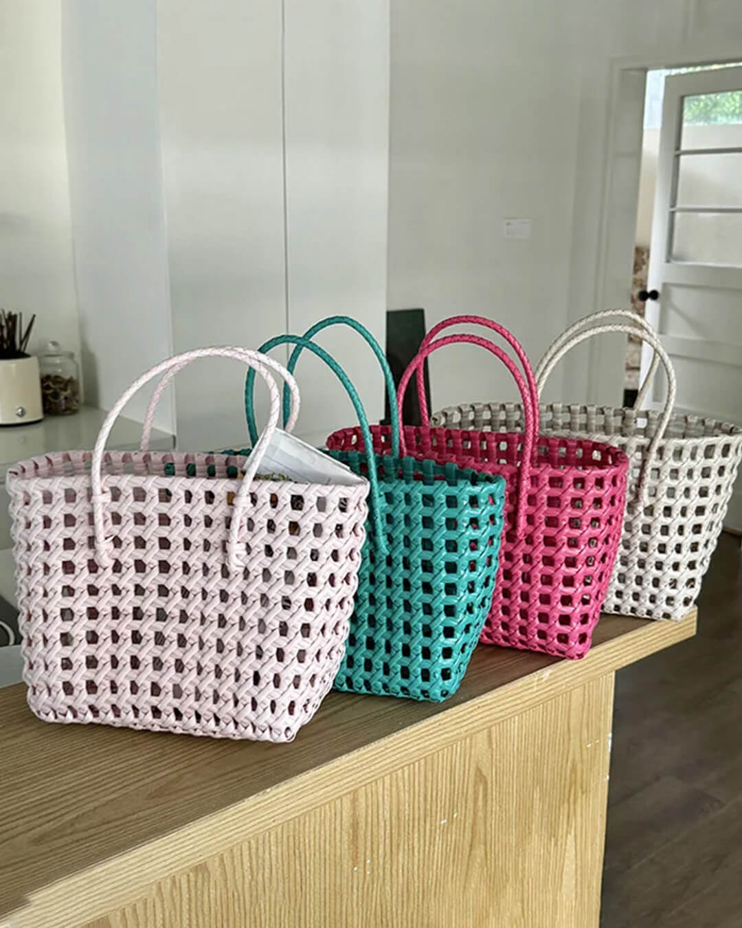 Cresta Open-Weave Lightweight Shoulder Tote Bag – view 15