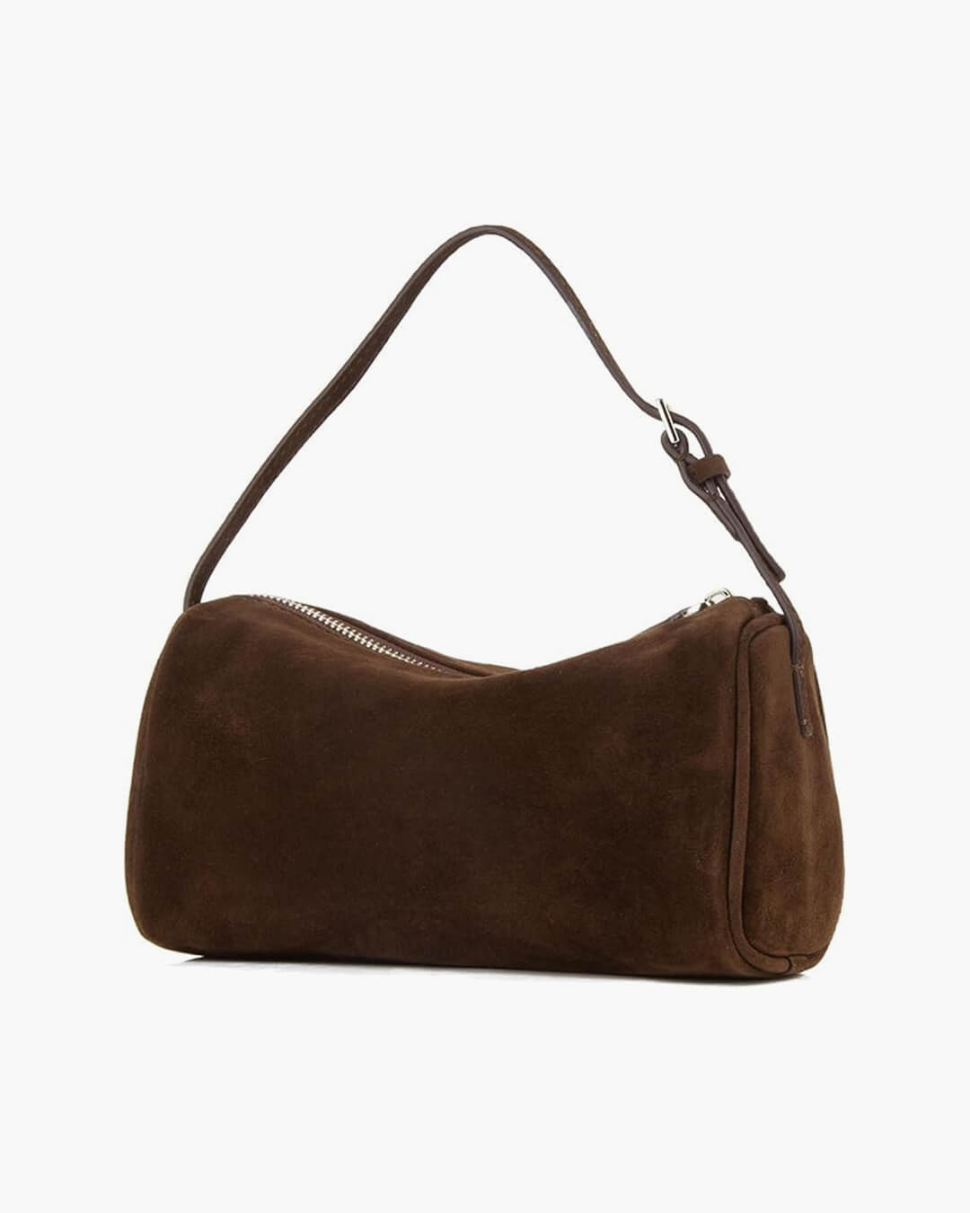 Danika Faux Suede Trapezoid Mini Bag with Top Handle