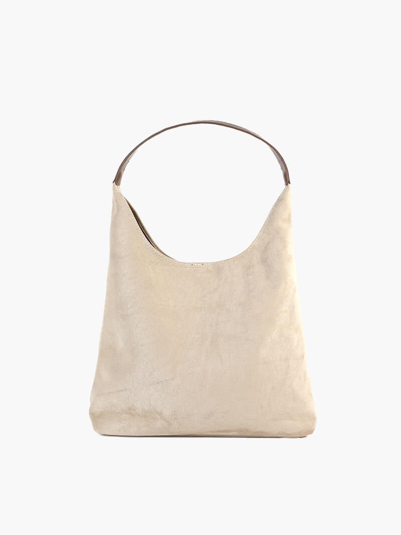Jenna Western-Inspired Spacious Faux Suede Handbag
