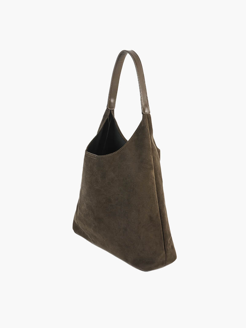 Jenna Western-Inspired Spacious Faux Suede Handbag