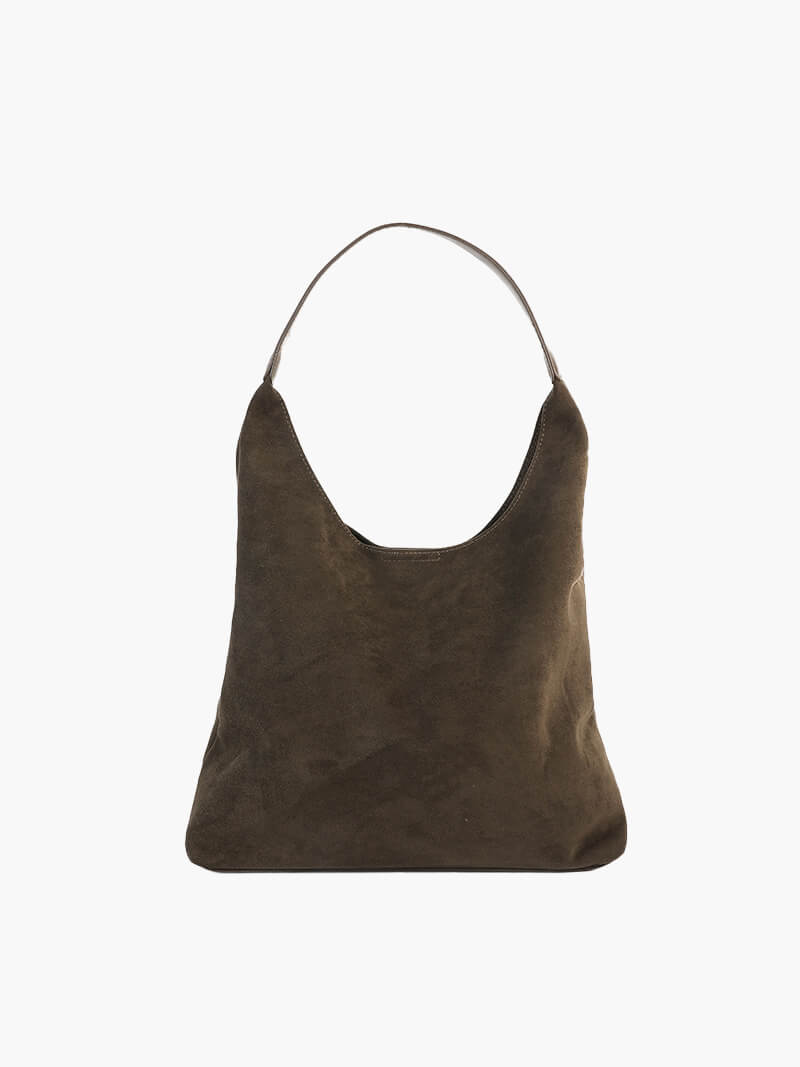 Jenna Western-Inspired Spacious Faux Suede Handbag