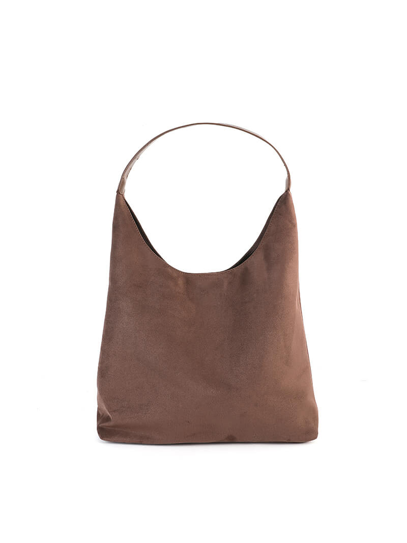 Jenna Western-Inspired Spacious Faux Suede Handbag