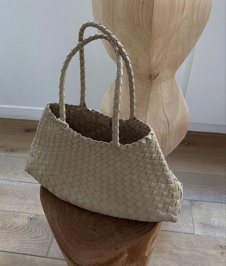 Marissa Medium Woven Vegan Leather Crescent Shoulder Bag – view 23