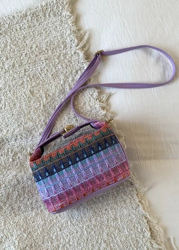 Raphaela Hand-Woven Raffia Hobo Sling Bag with Cotton Lining