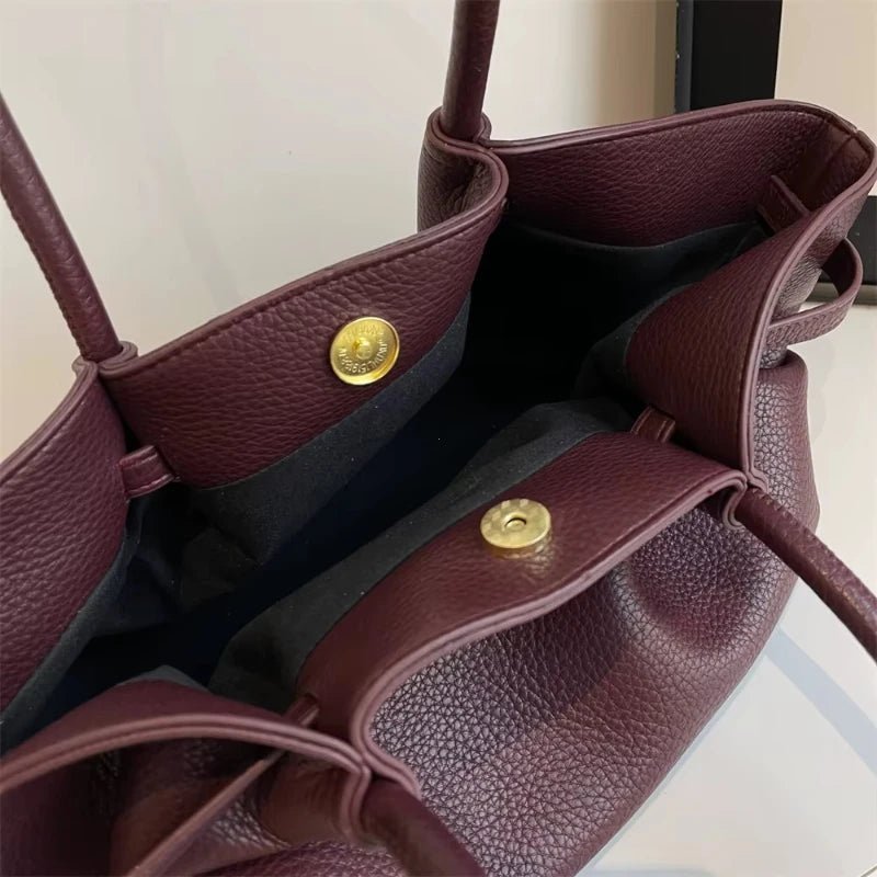 Sandy Structured PU Leather Underarm Shoulder Tote Bag – view 6