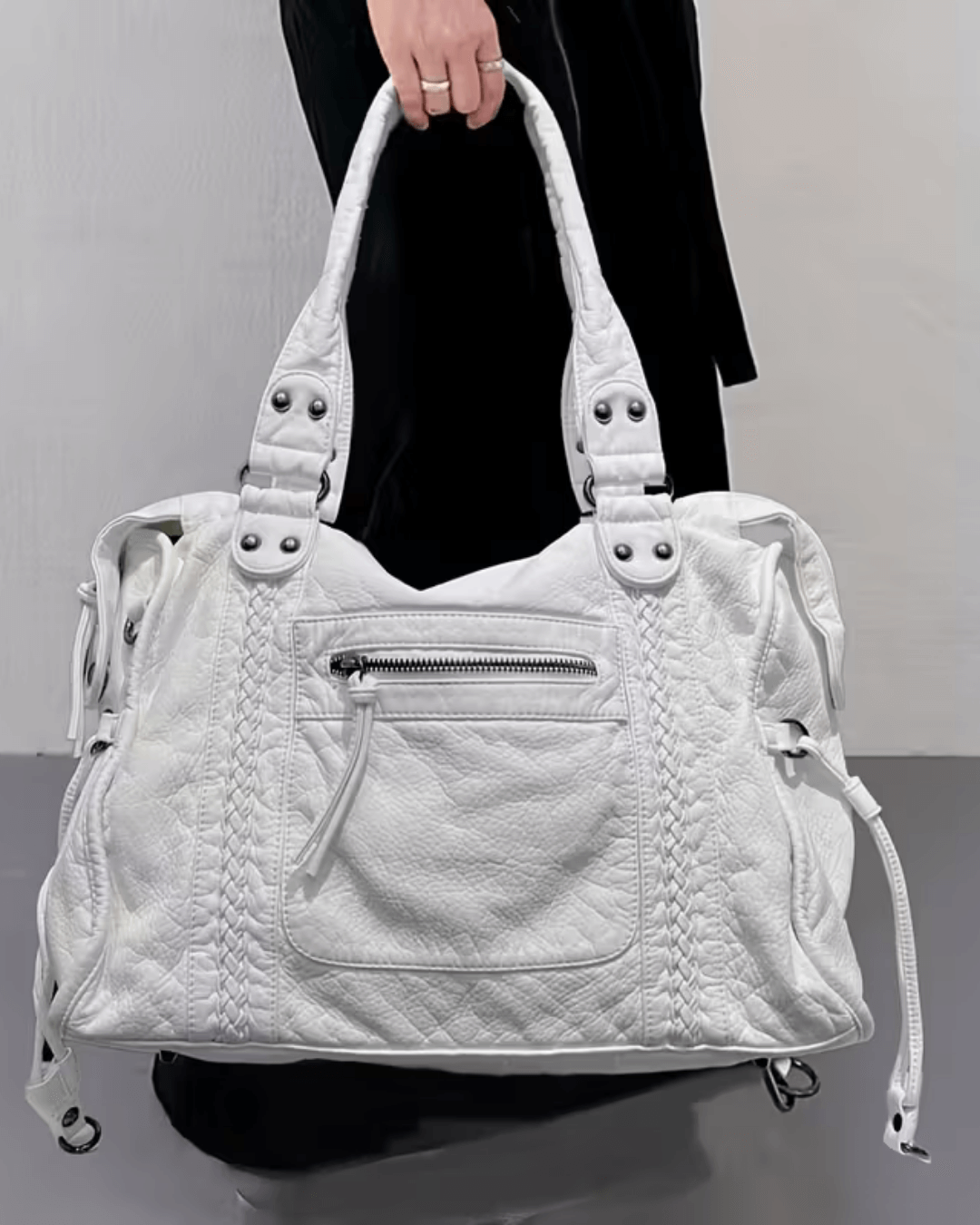 Tanja Compact Vegan Leather Shoulder and Crossbody Bag – view 8