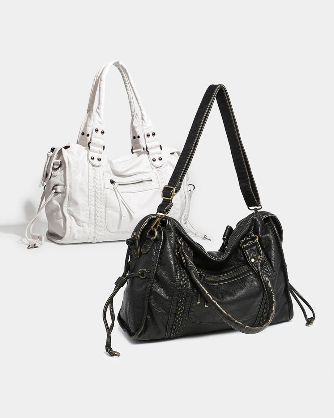 Tanja Compact Vegan Leather Shoulder and Crossbody Bag – view 14